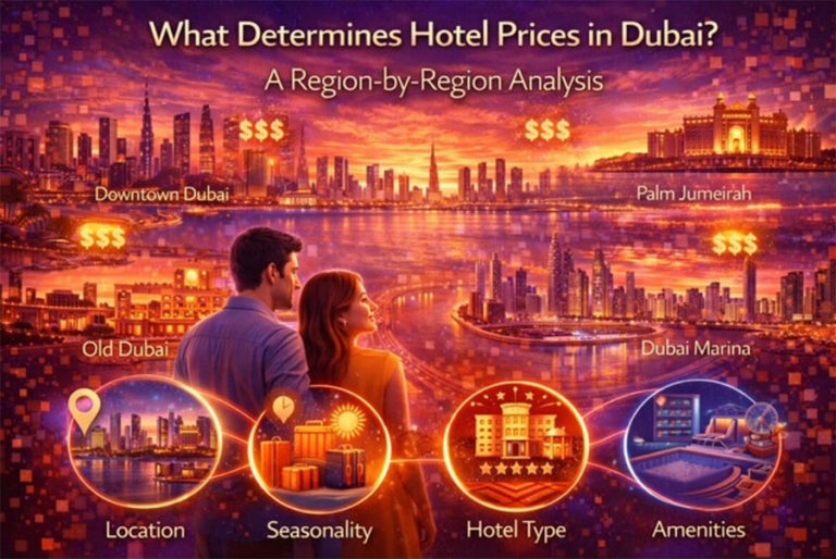 What Determines Hotel Prices In Dubai? A Region-By-Region Analysis